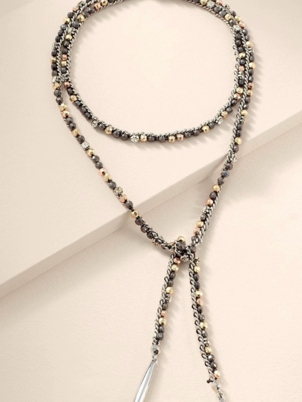 Stella & Dot Zoe Lariat Necklace